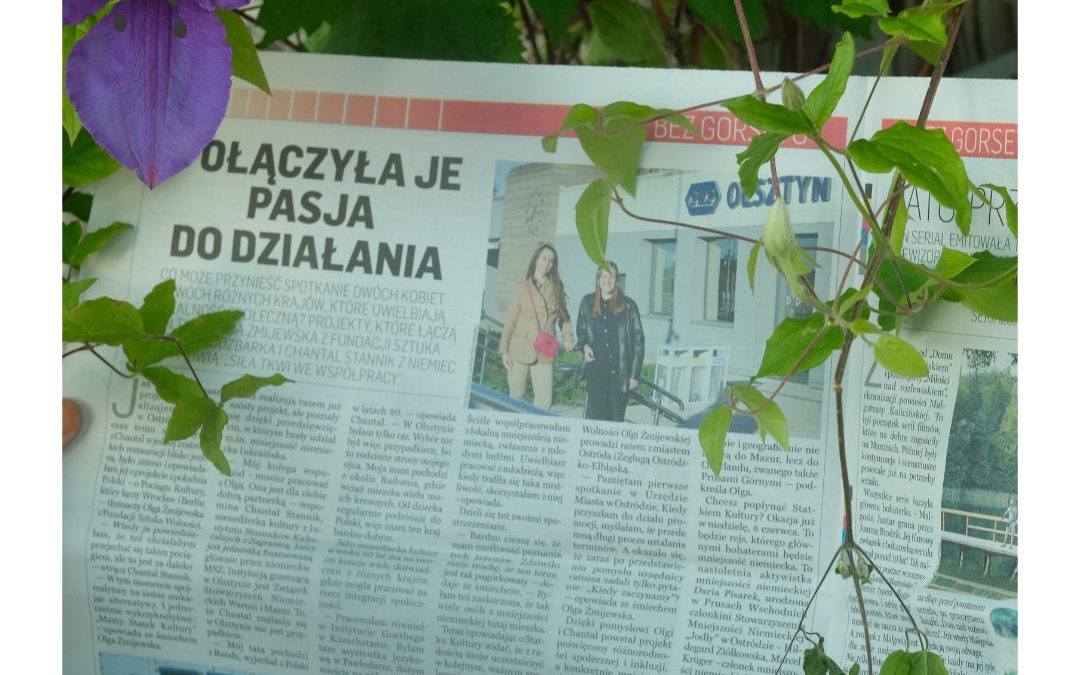 Artykuł w&nbsp;Gazecie Olsztyńskiej z&nbsp;dnia 3.6.2025 rl.