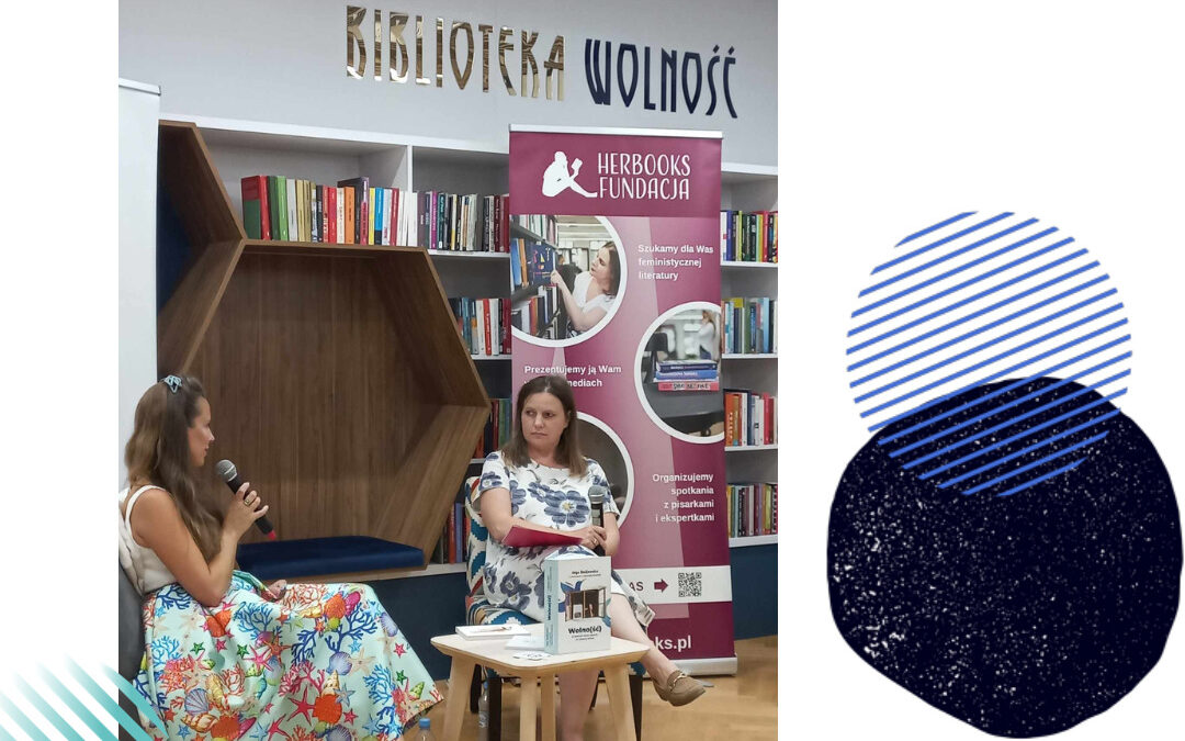 Książka Wolno(ść) w&nbsp;magazynie literackim Książkoholicy na&nbsp;YouTube
