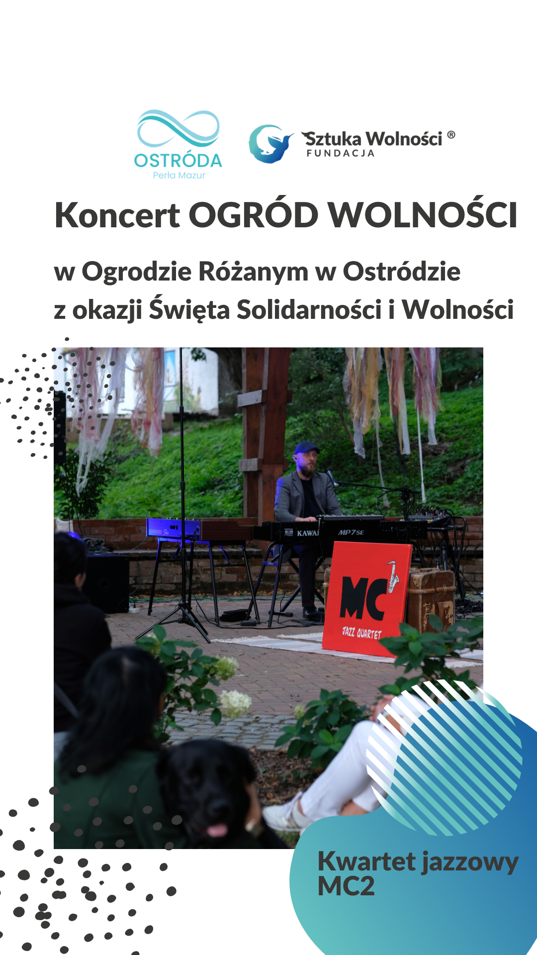 Ogrod Wolności rolka po koncercie