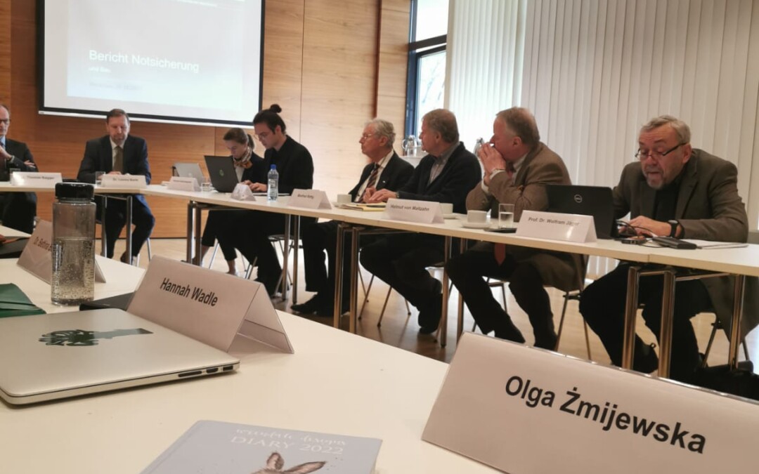 Posiedzenie grupy roboczej „Sztynort” w&nbsp;ambasadzie RFN w&nbsp;Warszawie.